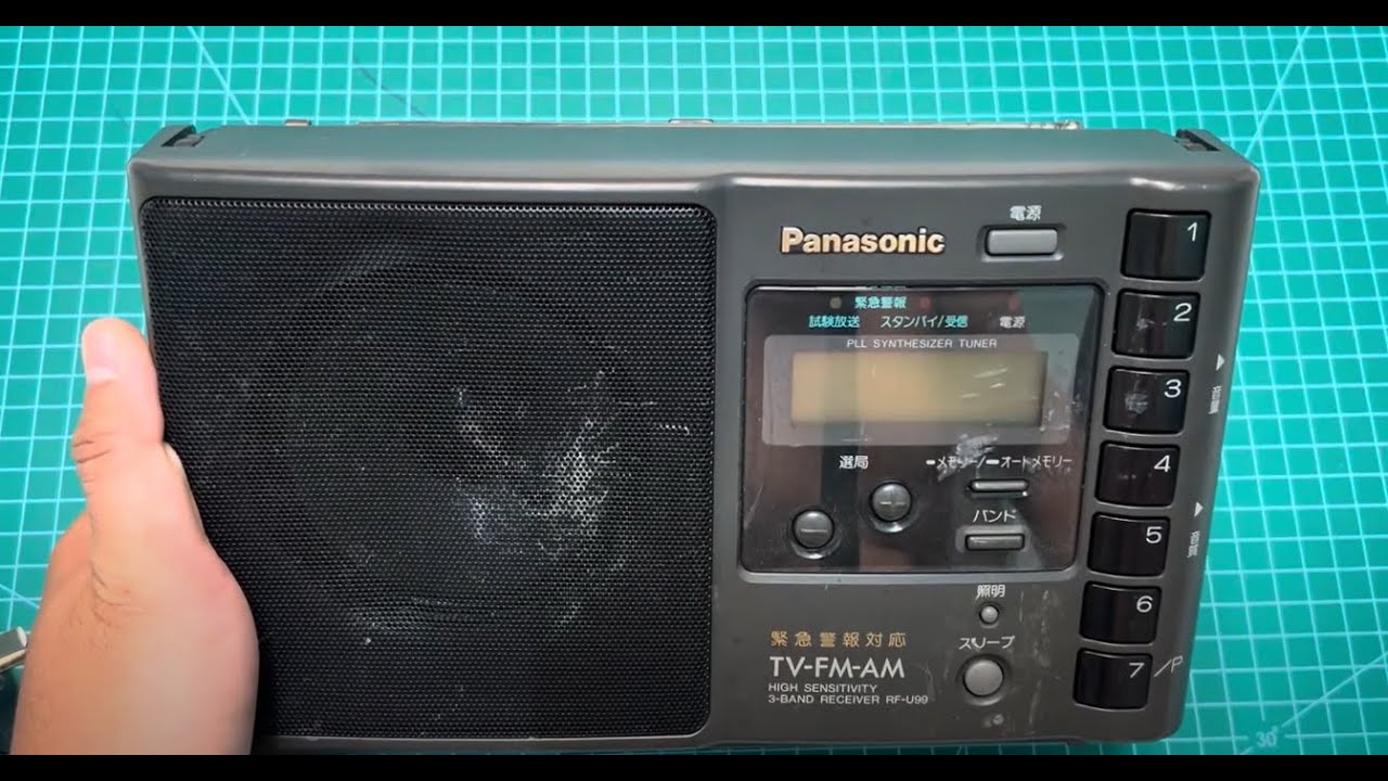 Panasonic RF-U99 Radio Speaker (Instructions and Review of