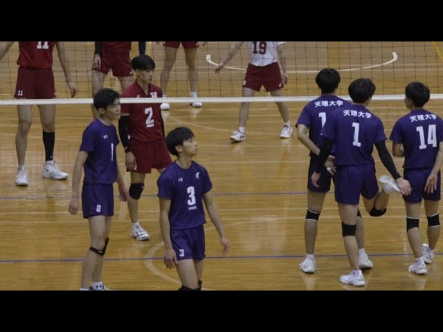 Volleyball] A serious showdown with the strongest first-year