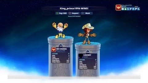 Brawlhalla: wu shang crazy combo