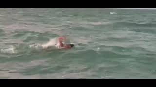 Ishank Singh, A 7 Years Old Boy From Rachi Has Made World Record. About 30 Km Crossed By Swimming.