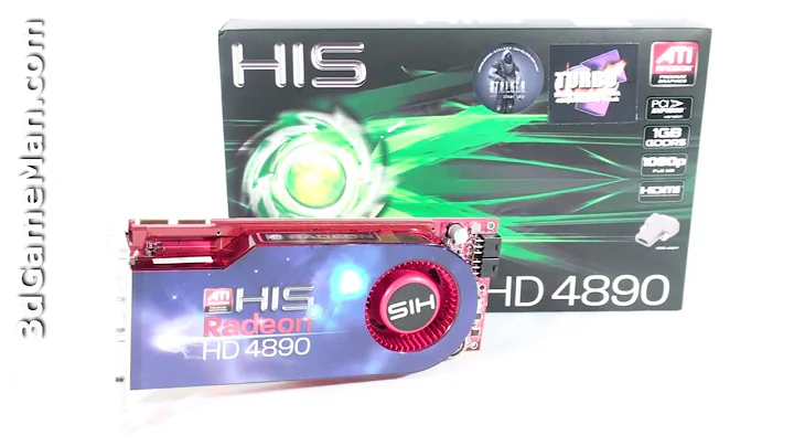 Unveiling the Powerhouse: HIS HD 4890 Turbo