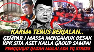 Geger  Massa Desak Kpk Sita Aset Jusuf Kalla Sdanai Penggugat Ijazah Jokowi Ada Yg Mulai G1l4 