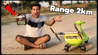 Simple Car को बनाया Rc Car इतना Weight ले जायेगी उम्मीद नही थी? 100% Working