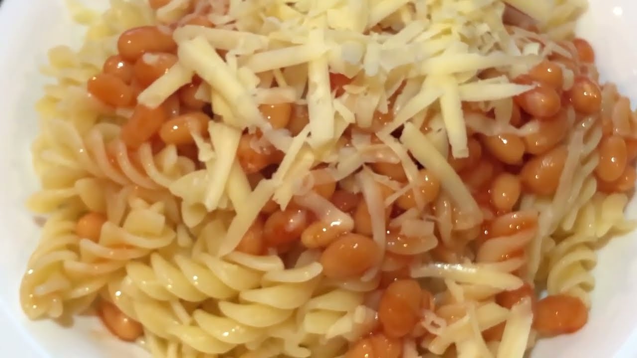 pasta baked beans and cheese YouTube