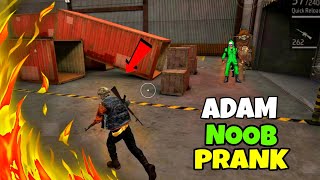 ADAM NOOB PRANK LONE WOLF | FREE FIRE NEW VIDEO #freefire #new #viral #video #live