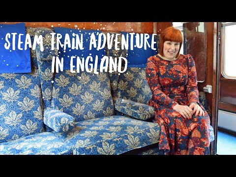 Tour England in Style: Taking a HISTORIC STEAM TRAIN TRIP