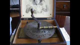 Antique Kalliope Music Box:  Washington Post March