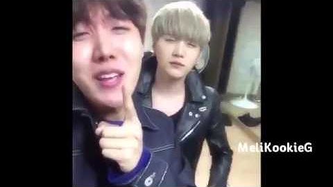 BTS J-Hope and SUGA Twitter Update 160401