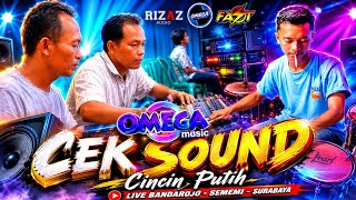 Download lagu OMEGA MUSIC CEK SOUND ( CINCIN PUTIH ) Soundman 2 bersaudara  RIZAZ AUDIO live bandarejo#2026 