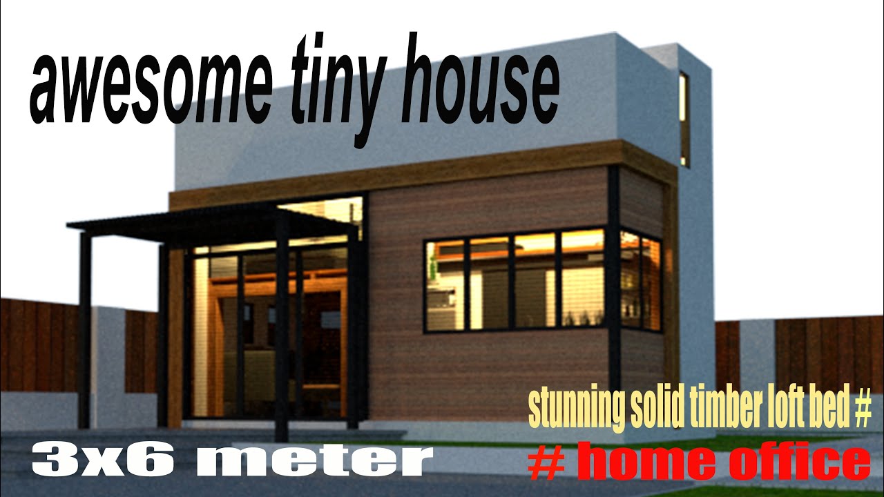 AWESOME 3 x 6 METER TINY HOUSE ..home office workspace..stunning solid ...