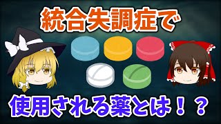 【ゆっくり解説】統合失調症で使われる薬とは！？