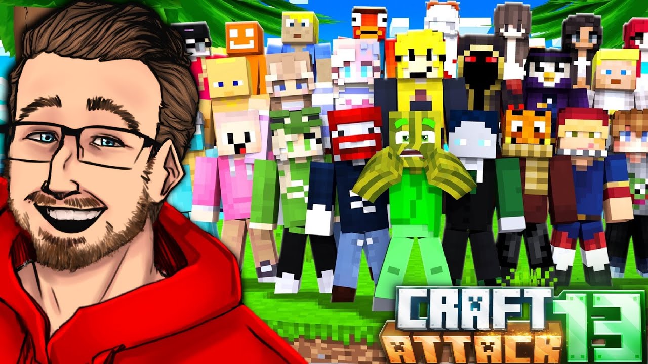 CRAFT ATTACK 13 🍉 CHARITY EVENT 🍉 XXL LIVESTREAM | Chaosflo44