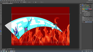 Photoshop CS6 - Type Mask tool