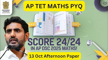 APTET2024 MATHS PYQ|APDSC 2025 MATHS IMP BITS#APDSC#APTET