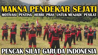 Makna Pendadaran Silat.!! Motivasi Herri Pras pada Latihan Gabungan PSGI