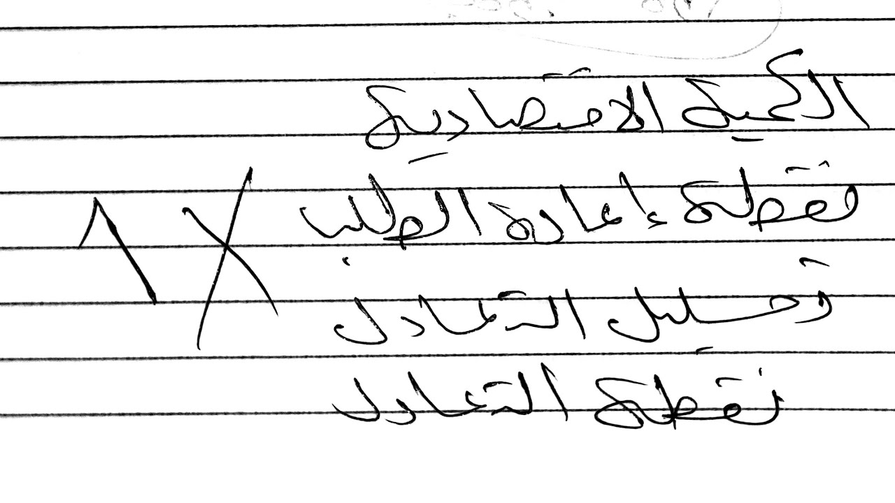 مراجعه حل علي الكميه الاقتصادية ونقطه إعادة الطلب وتحليل التعادل (لوجستيات)
