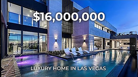 Inside the Stunning $16 Million Luxury Home in Las Vegas: A Jaw-Dropping Tour! #lasvegasrealestate