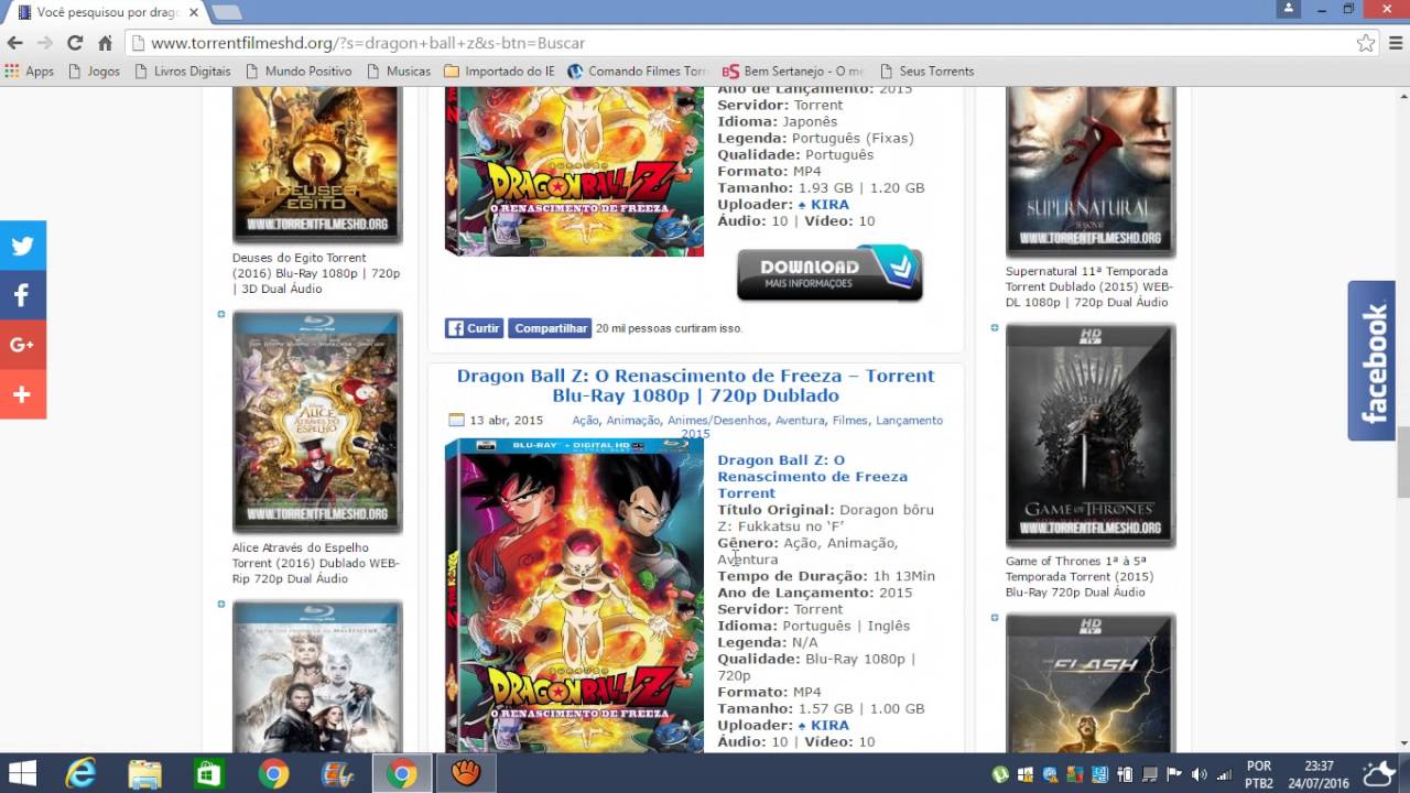 Como Baixar Dragon Ball Z Todos os Episódios via uTorrent 