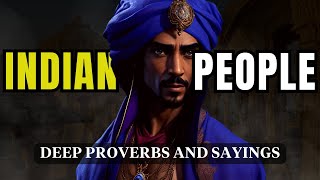 Deep Proverbs And Sayings Of The Indian People