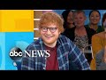 Catching up with Ed Sheeran live on 'GMA'