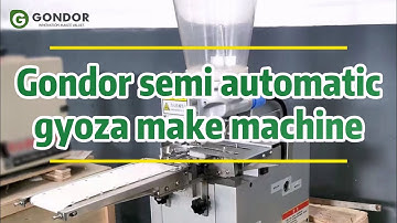 Master Gyoza Crafting Effortlessly: Gondor Semi-Automatic Dumpling Maker 🥟✨