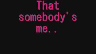 Somebody's Me - Enrique Iglesias [Lyrics On Screen!] chords