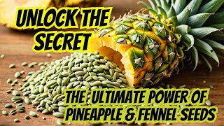 Unlock the Secret to Better Health with Pineapple & Fennel Seeds! 🍍✨