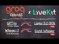 Hack LiveKit AI Voice Agent to Support Groq LLM &amp; STT Models