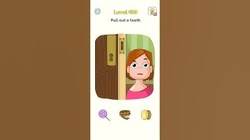 🧠DOP 3 : Draw One Part All Level: 489 Gameplay Solution 🚀🚀 #shorts #youtube