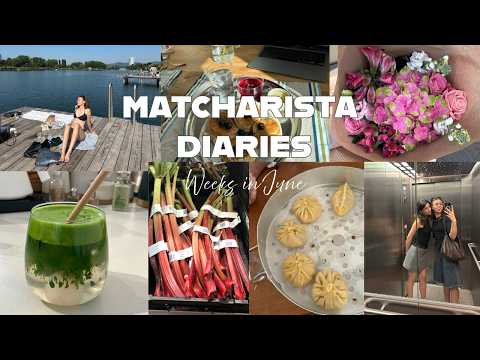 Matcharista VLOG June | cooking class, baking, swimming 🍓