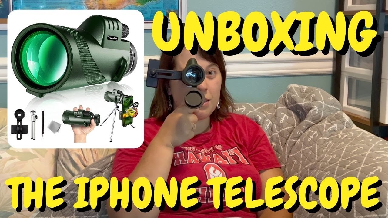 Unboxing and Testing the Pankoo 40X60 Monocular Telescope with Smartphone Holder & Tripod 2022