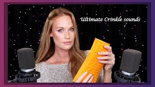 ASMR Crinkle Sounds and Soft Breathy Whispers ear to ear screenshot 4