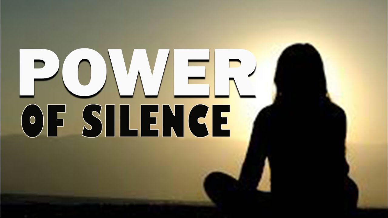 Imbaraga zo guceceka/Kumenya igihe cyo guceceka🤐😐