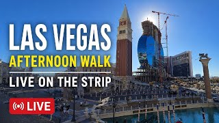 Vegas Strip Walk: Construction Chaos, Meetups &amp; Finding the Best Deals