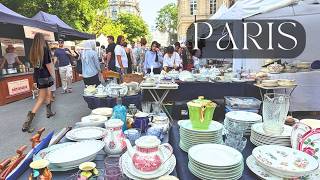 🇫🇷 Biannual Highlight✨ Flea market on rue de Bretagne