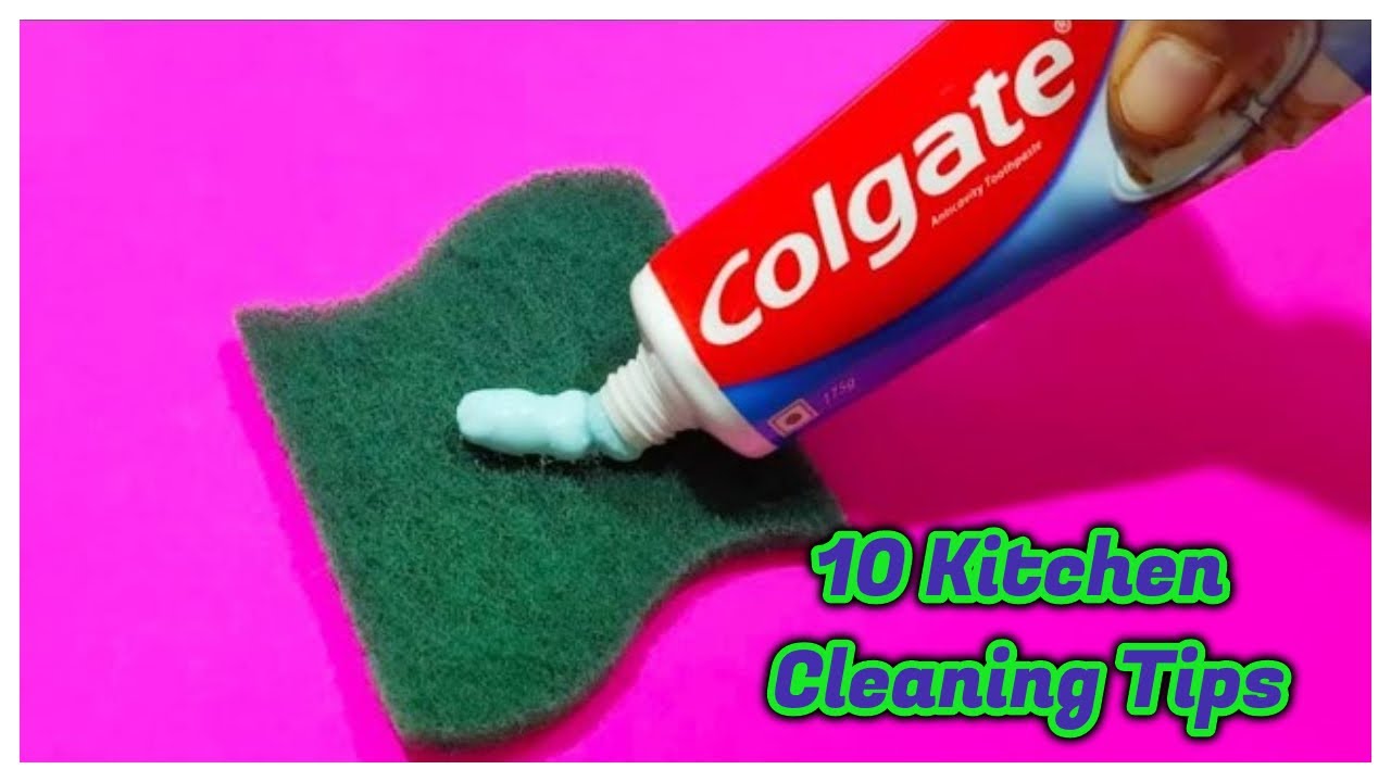 10 Amazing Kitchen Cleaning Tips | किचन को साफ रखने के आसान तरीके #