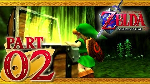 The Legend of Zelda: Ocarina of Time 3D - Part 2 - Inside The Deku Tree