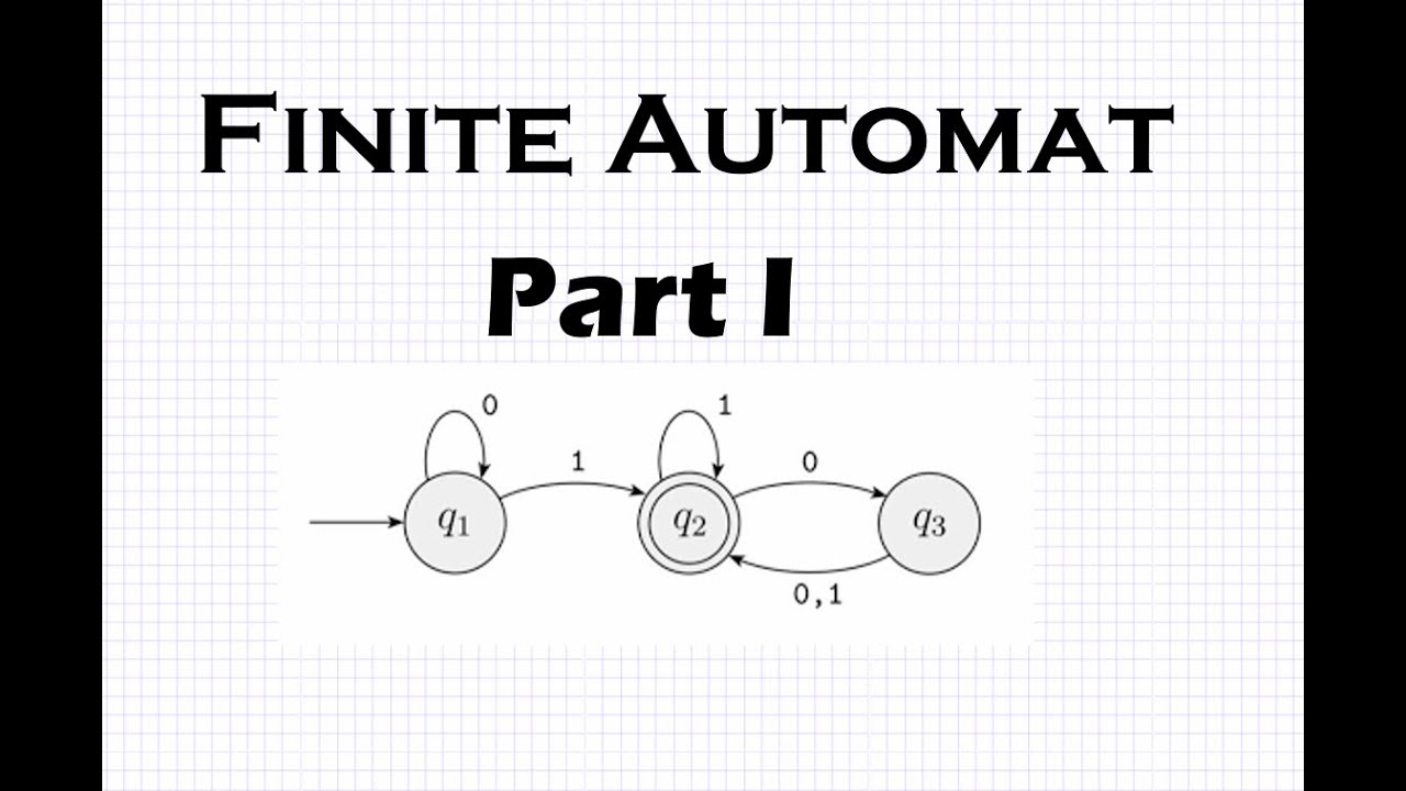 Finite Automata Part 1 - YouTube