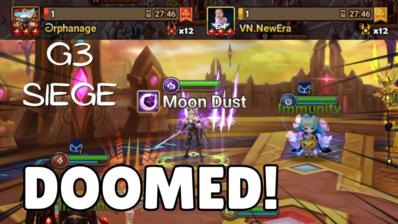 G3 SIEGE : ටrphanage / VN.NewEra - I Gambled, I Lost. - Summoners War