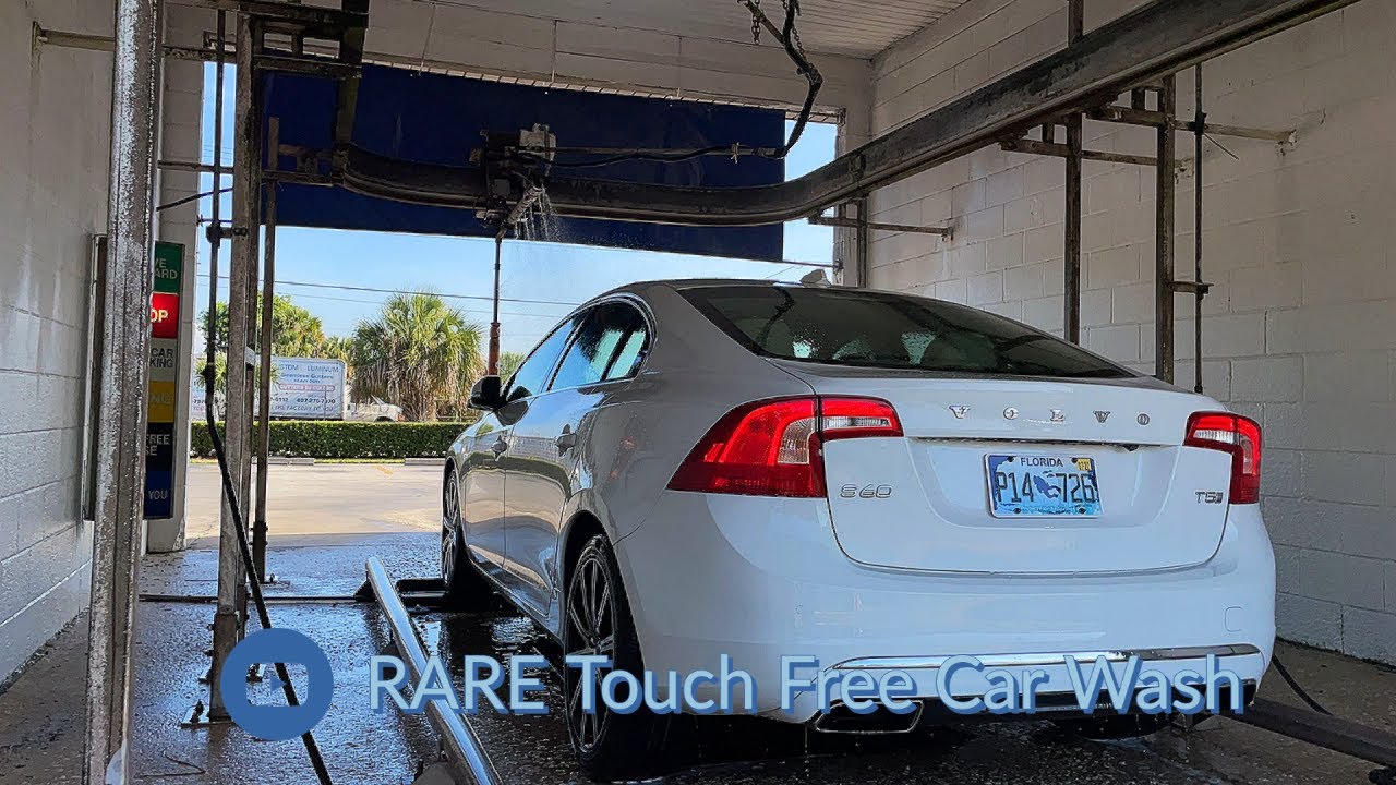 Peachtree Car Wash VINTAGE Touch Free Monorail! YouTube