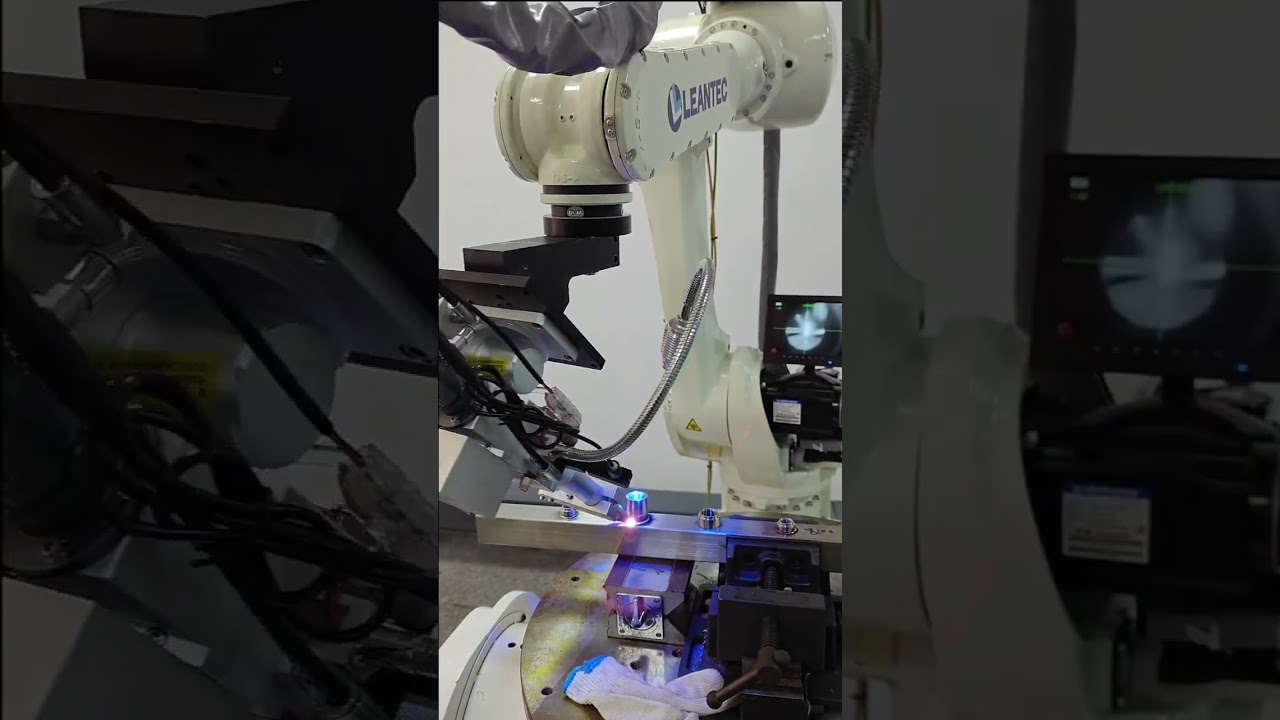 Robotic Laser Welding with Filler Wire – Sample Welding for Pumps & Instruments