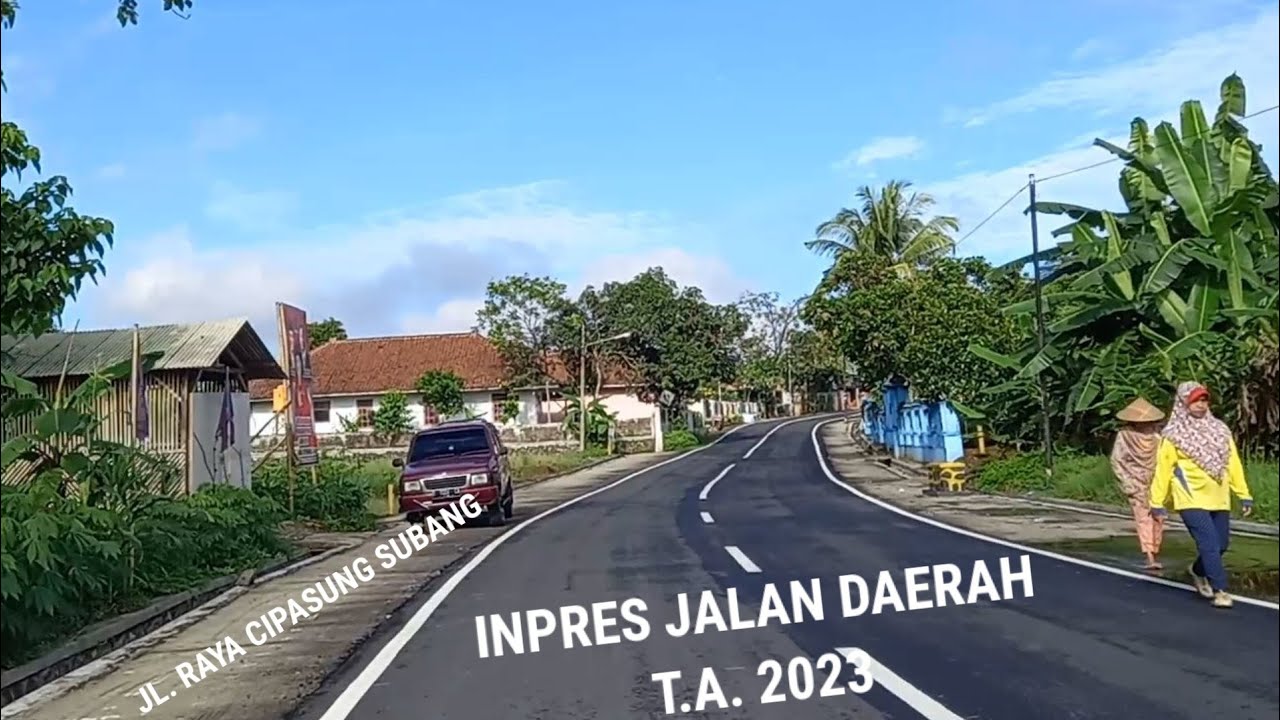 Jalan mulus...lus lus😍Jalan Raya Cipasung subang Kuningan Jawa barat‼️Jelajah desa