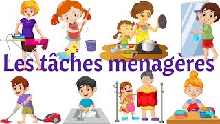 Les tâches ménagères | French vocabulary for beginners