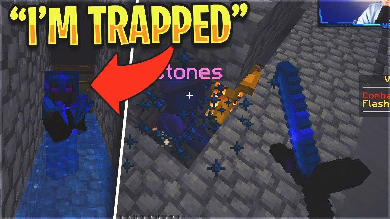 I PRETENDED to be TRAPPED and TELEPORTED in their BASE *RAIDABLE* | Minecraft HCF