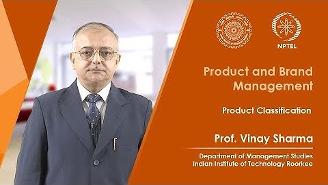 Lecture 08: Product Classification