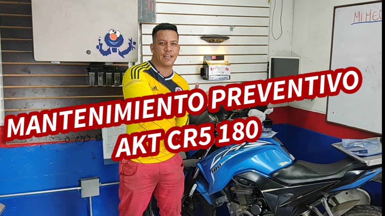 Mantenimiento preventivo  CR5 180 explicado  akt  mantenimiento  william