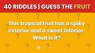 Fruit Frenzy Riddles: Test Your Brain with the Ultimate Fruit Guessing Game! | Part 1 screenshot 1