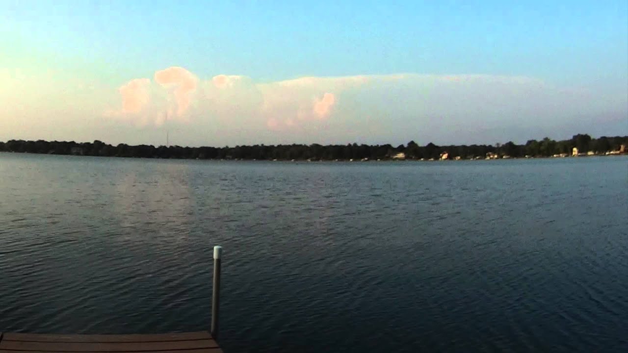 Thunderstorm Timelapse over Big Cormorant Lake YouTube