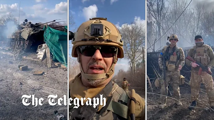 American volunteer fighting in Ukraine describes destruction of Russian - DayDayNews