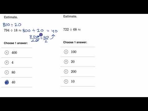 वीडियो: विभाजन का अनुमान लगाने के लिए आप संगत संख्याओं का उपयोग कैसे करते हैं?